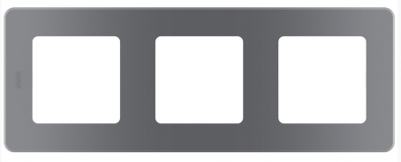 Legrand Inspiria Дымчатый Рамка 3-ая