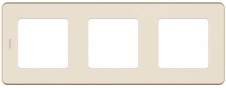 Legrand Inspiria Слоновая кость Рамка 3-ая