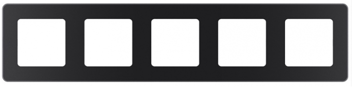 Legrand Inspiria Антрацит Рамка 5-ая