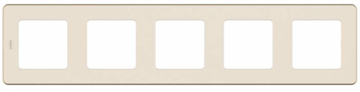 Legrand Inspiria Слоновая кость Рамка 5-ая