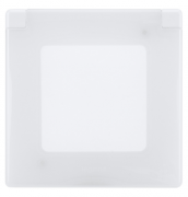 Legrand Inspiria Белый Рамка 1-ая с защитной крышкой IP 44