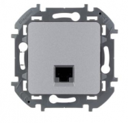 Legrand Inspiria Алюминий Розетка Компьютерная 1-ая RJ45 Cat.6e (UTP)