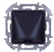 Legrand Inspiria Антрацит Вывод кабеля с зажимом для крепления