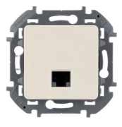 Legrand Inspiria Слоновая кость Розетка Компьютерная 1-ая RJ45 Cat.6e (UTP)