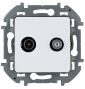 Legrand Inspiria Белый Розетка TV-SAT единственная