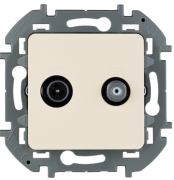 Legrand Inspiria Слоновая кость Розетка TV-SAT единственная