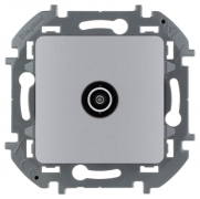 Legrand Inspiria Алюминий Розетка TV единственная
