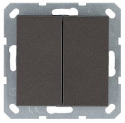 Jasmart G Мокко Выключатель 2-кл