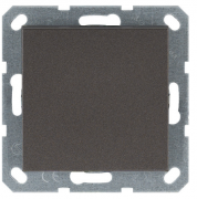 Jasmart G Мокко Выключатель 1-кл кнопочный с Н.О. контактом