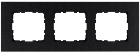 Jasmart G-Metal Металл Черный алюминий Рамка 2-ая