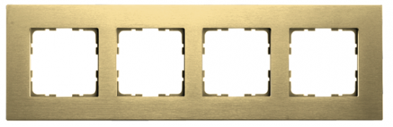 Jasmart G-Metal Металл Шампань золотистый Рамка 4-ая
