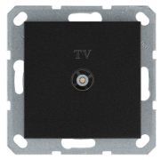 Jasmart G Антрацит Розетка TV оконечная