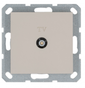 Jasmart G Тауп Розетка TV оконечная