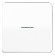 Jung CD 500 Белый Клавиша 1-ая с подсветкой