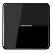 Jung CD 500 Черный Клавиша 1-ая с подсветкой