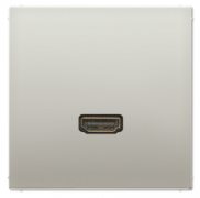 Jung LS 990 Нержавеющая сталь Розетка HDMIA