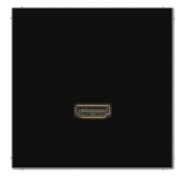 Jung LS 990 Черный Розетка HDMIA