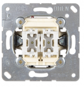 Jung EcoProfi Мех Выключатель 2-клавишный