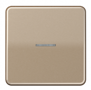 Jung CD 500 Золотая бронза Клавиша 1-ая с подсветкой