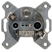 Jung Мех Розетка TV-FM оконечная (телевизионная-TV, радио-FM)