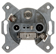 Jung Мех Розетка TV-FM-SAT оконечная (телевизионная-TV, радио-FM, спутниковая-SAT)