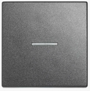 Jung ECO profi Антрацит матовый Клавиша 1-ая с подсветкой