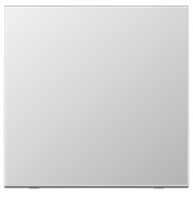 Jung LS 990 Алюминий Клавиша 1-ая