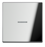 Jung LS 990 Хром Клавиша 1-ая с подсветкой