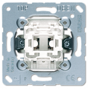 Jung Мех Выключатель 1-клавишный 2-х полюсной