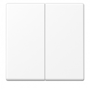 Jung A Flow/A 550 Белый матовый Клавиша 2-ая