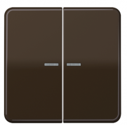 Jung CD 500 Коричневый Клавиша 2-ая с подсветкой