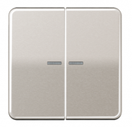 Jung CD 500 Платина Клавиша 2-ая с подсветкой