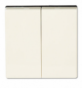 Jung EcoProfi Слоновая кость Клавиша 2-ая