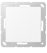 Jung A Flow/A 550 Белый матовый Заглушка с суппортом