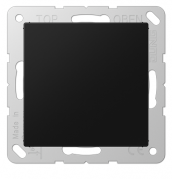 Jung A Flow/A 550 Черный матовый матовый Заглушка с суппортом