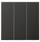 Jung LS 990 Антрацит Клавиша 3-ая