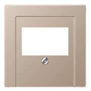 Jung A 500 Шампань Накладка на USB зарядные устройства и TAE-розетки