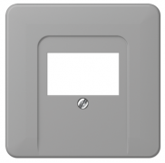 Jung CD 500 Серый Накладка на USB зарядные устройства и TAE-розетки