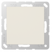 Jung EcoProfi Слоновая кость Заглушка с суппортом