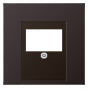 Jung LS 990 Алюминий темный Накладка на USB зарядные устройства и TAE-розетки