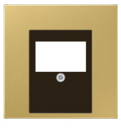 Jung LS 990 Латунь классическая Накладка на USB зарядные устройства и TAE-розетки