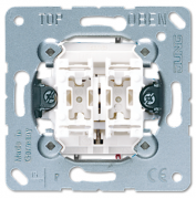 Jung Мех Выключатель жалюзийный 2-кл с механической блокировкой