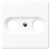 JUNG А 500 Белый Накладка TV-FM розетки