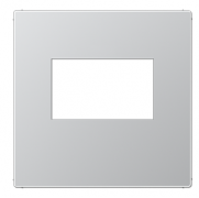 Jung A 500 Алюминий Накладка на USB зарядные устройства без видимого винта