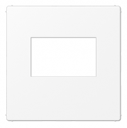 Jung A 500 Белый матовый Накладка на USB зарядные устройства без видимого винта