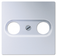 Jung A 500 Алюминий Накладка TV-FM розетки