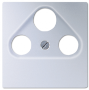 Jung A 500 Алюминий Накладка TV-SAT-FM розетки