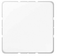 Jung CD 500 Белый Заглушка с суппортом