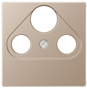 Jung A 500 Шампань Накладка TV-SAT-FM розетки