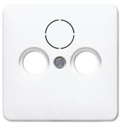 Jung CD 500 Белый Накладка TV-FM-SAT